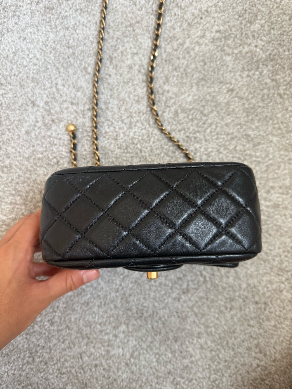 CHANEL Pearl Crush Mini Square Flap Bag - Picture 5 of 10